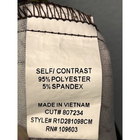 Chris McLaughlin Dress Womens‎ 12 Black Bold Colorful Sheath scoop neck Pullover - Picture 6 of 7